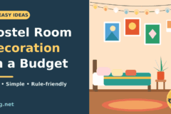 Hostel Room Decoration on a Budget: 20 Easy Ideas That Actually Work