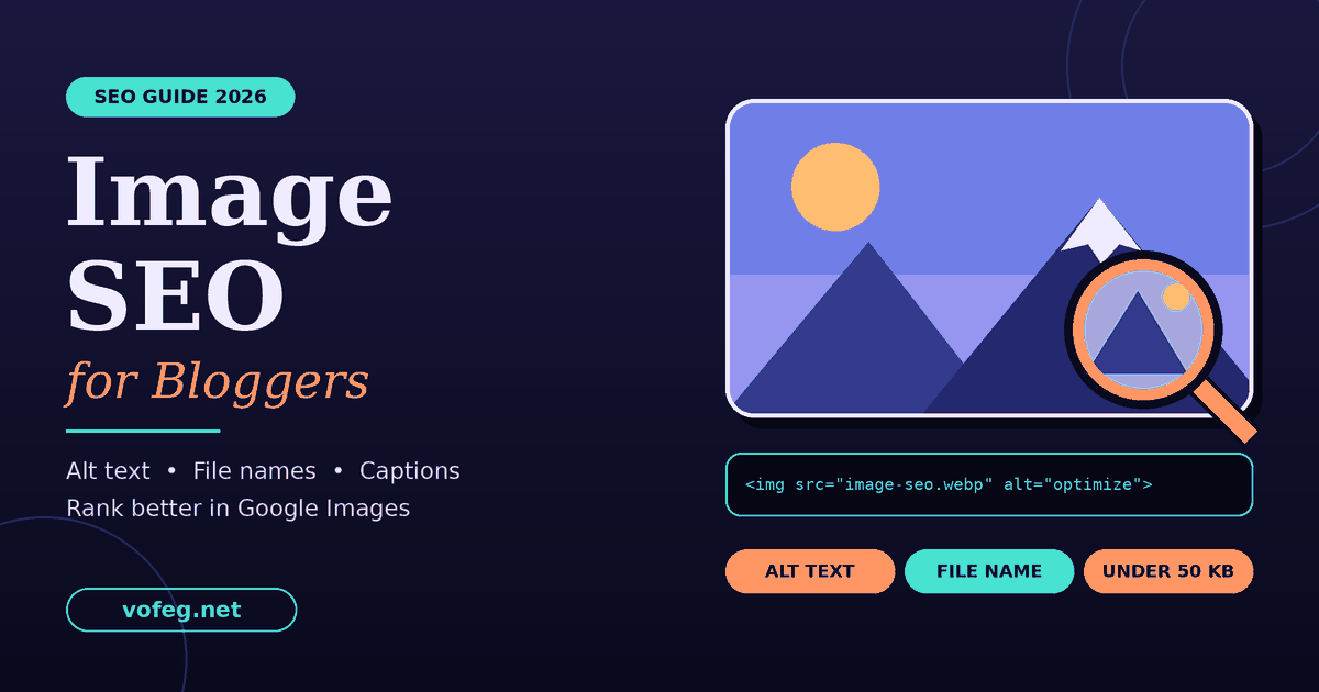 Image SEO for Bloggers: How to Optimize Images to Rank in Google Search